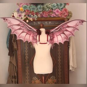 Cosplay/Halloween/Renaissance Faire/LARP Bat/Fairy Wings - Adult